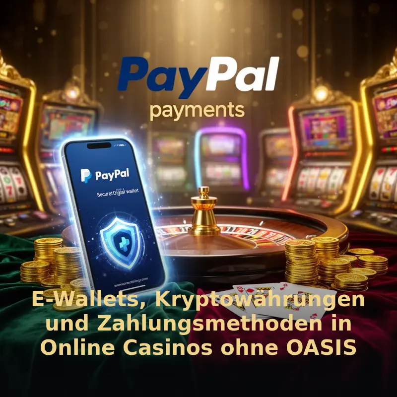 E-Wallets, Kryptowährungen und Zahlungsmethoden in Online Casinos ohne OASIS